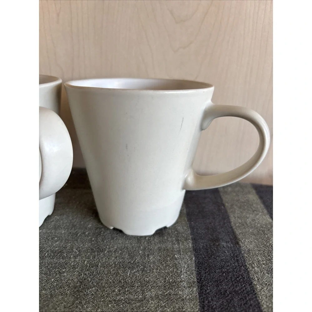 Set of Four (4) Ikea of Sweden Made In Thailand Stoneware Mug Coffee Tea #10866‎